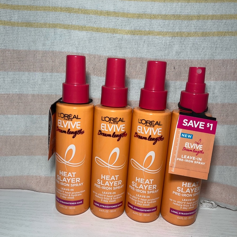 L'Oreal Paris Elvive Dream Lengths Heat Slayer Pre-Iron Spray Leave in